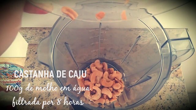 RECEITA DE LEITE DE CASTANHA DE CAJU - Gordices sem Lactose #02
