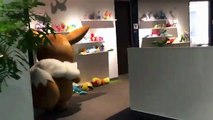 El Eevee gigante bailarín ya es una realidad