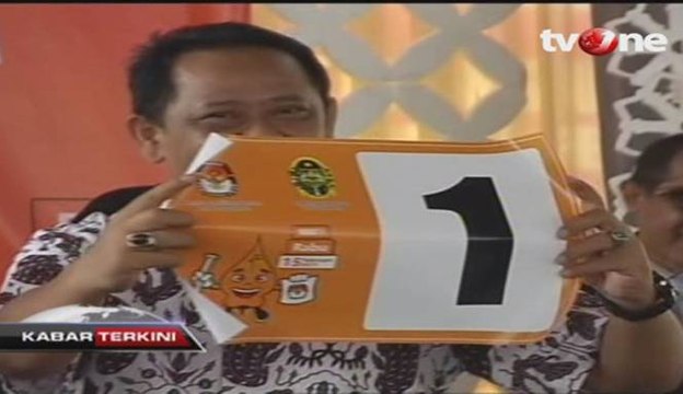 Pengundian Nomor Urut Pilkada 2017 di Yogyakarta