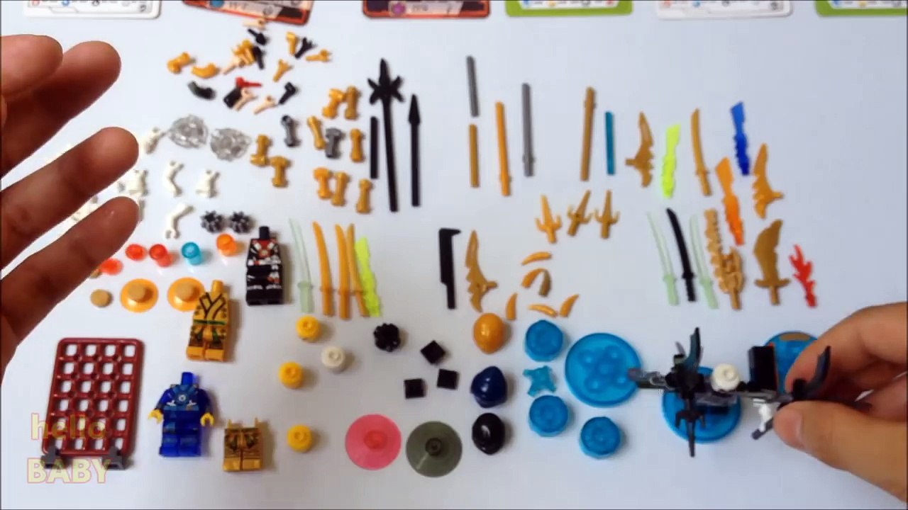 Randomly assembled Surprise Lego Ninjago | Lego Speed Build | Toys Lego Ninjago