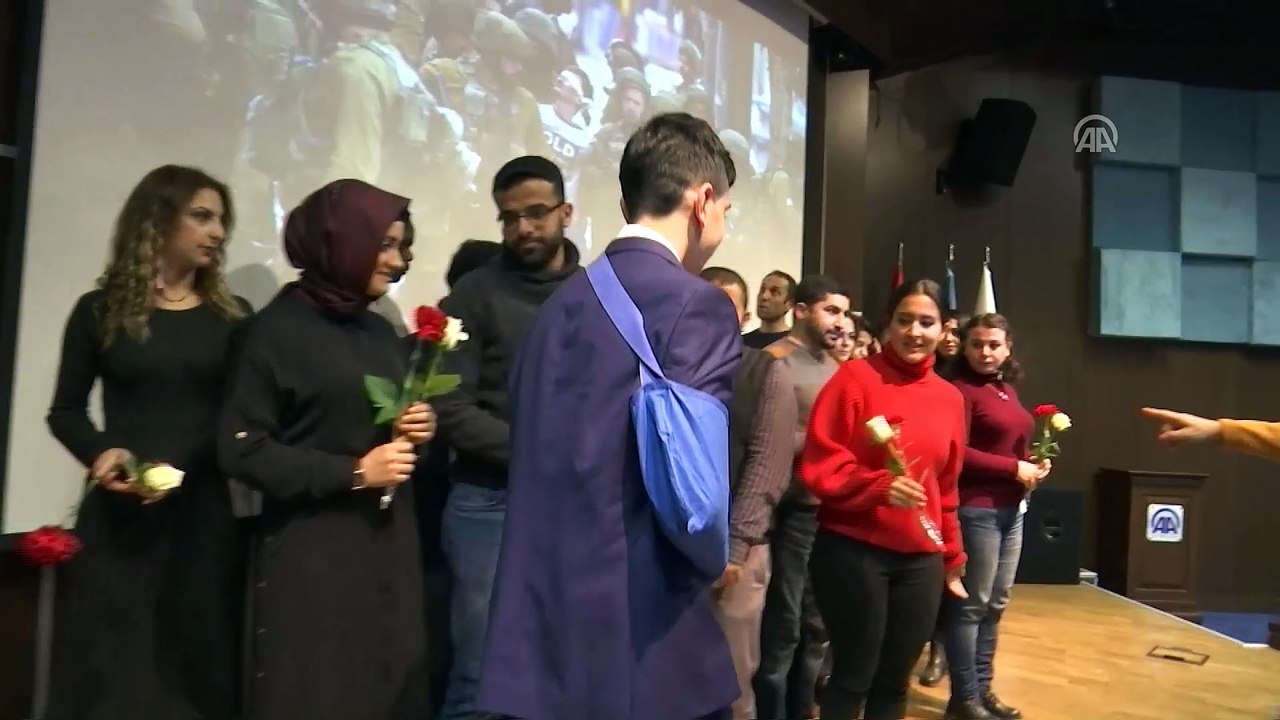 Kudüs direnişinin sembolü Filistinli Cuneydi AA'ya konuk oldu - ANKARA