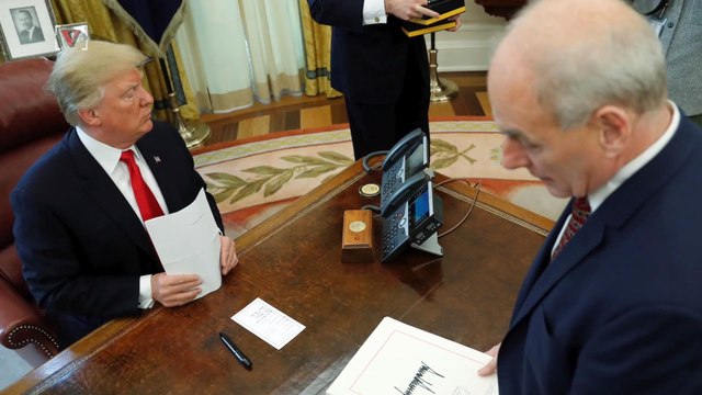 Trump Contradicts John Kelly On Border Wall: 'It Has Never Changed' and Mexico Will Pay