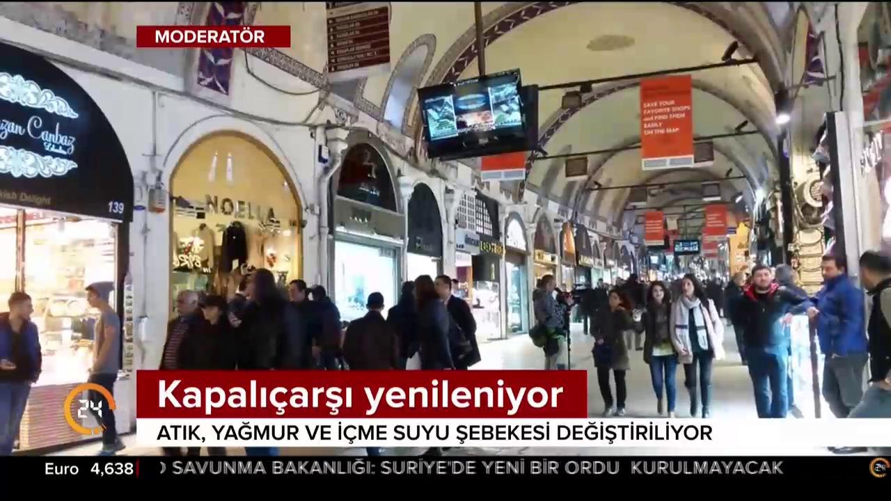 Kapalıçarşı yenileniyor