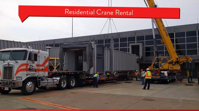 Residential Crane Rental, Crane And Lifting Services - Rent A Crane