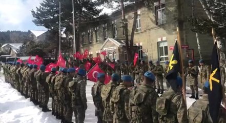 Mehmetçik Sınıra "Genç Osman" Marşıyla Uğurlandı