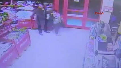Mersin-Market Soygunu Güvenlik Kamerasında