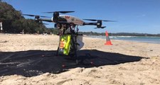 Uzaktan Kumanda ile Cankurtaran Hizmeti! Drone, İki Genci Boğulmaktan Kurtardı