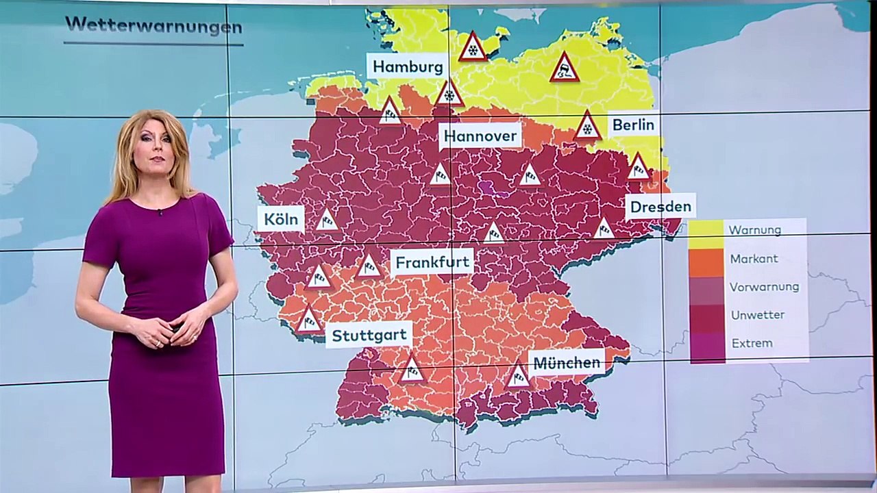 So wird das Wetter: Sturmtief Friederike schüttelt Deutschland ordentlich durch