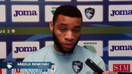 Avant Valenciennes - HAC, interview de Harold Moukoudi