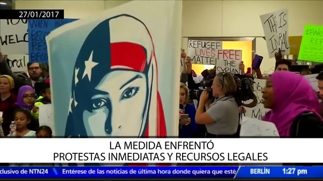 Un año de Donald Trump en la presidencia de Estados Unidos, tres momentos: migración