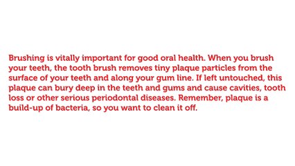 The Best Tooth Brushing