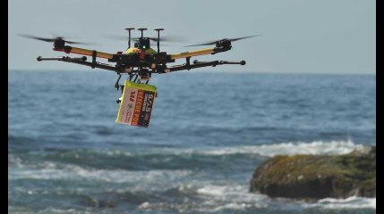 Un drone sauve des nageurs en Australie