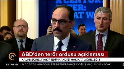 ABD'den terör ordusu açıklaması