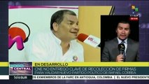 Ecuador: CNE no entrega clave para validar nuevo partido de Correa