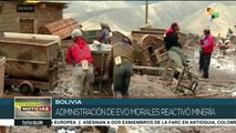 Minería boliviana registra ganancias millonarias tras 4 años de pérdid