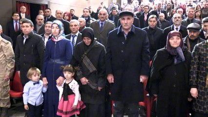 Kars'ta Devlet Övünç Madalyası ve Beratı Tevcih Töreni