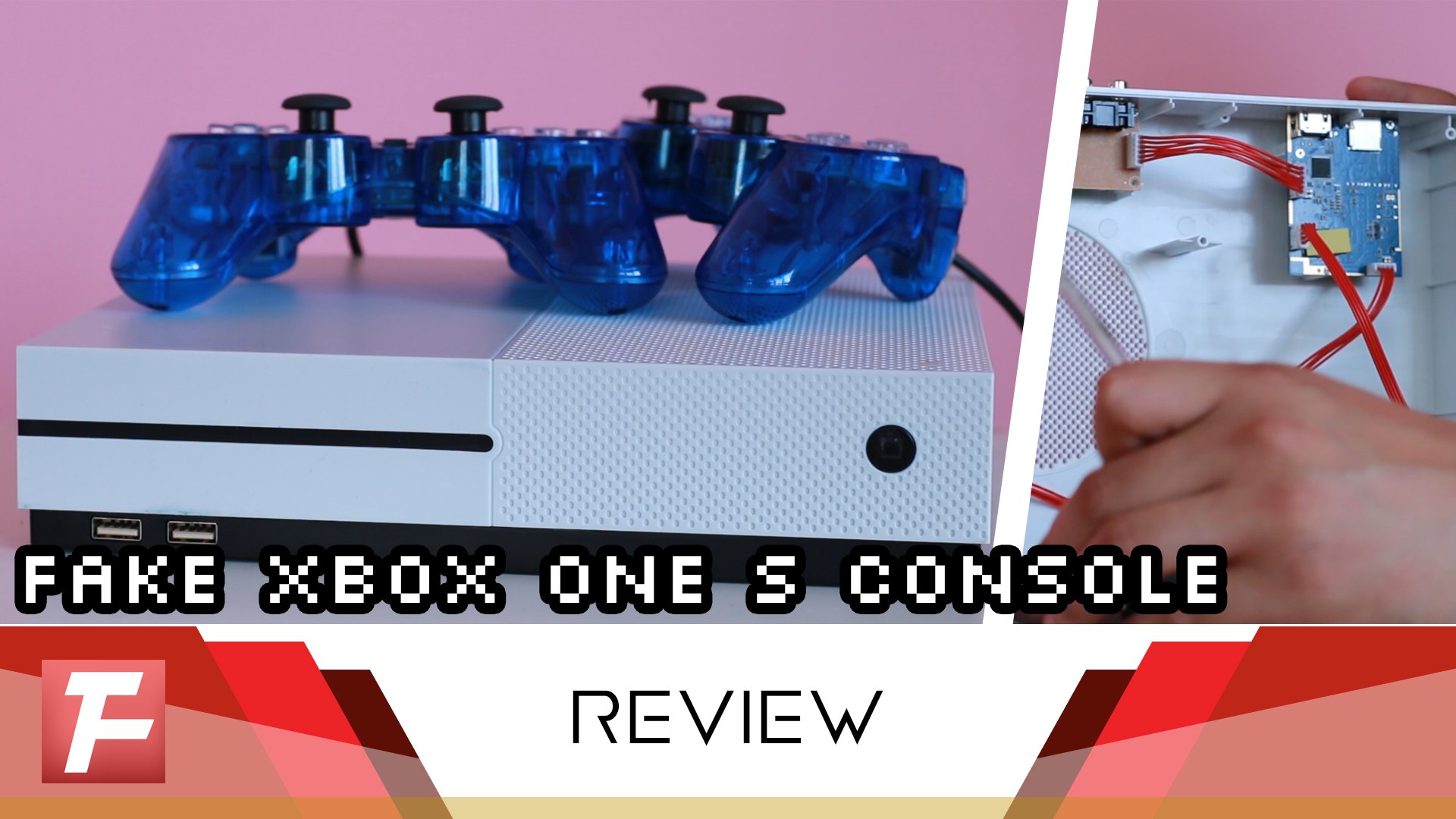 FAKE Xbox One S REVIEW | Aliexpress China TV Console - video Dailymotion