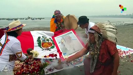 Visit Of Pope Francis To The Andean Nation