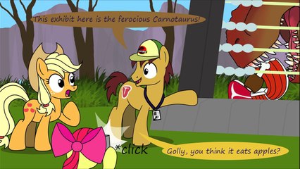 A Walk in the (Jurassic) Park (A MLP Comic Dub #9) [2017]