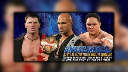 TNA Unbreakable 2005 - Styles vs Joe vs Daniels - 5 Stars