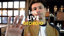 Georgio  chante en live son morceau 