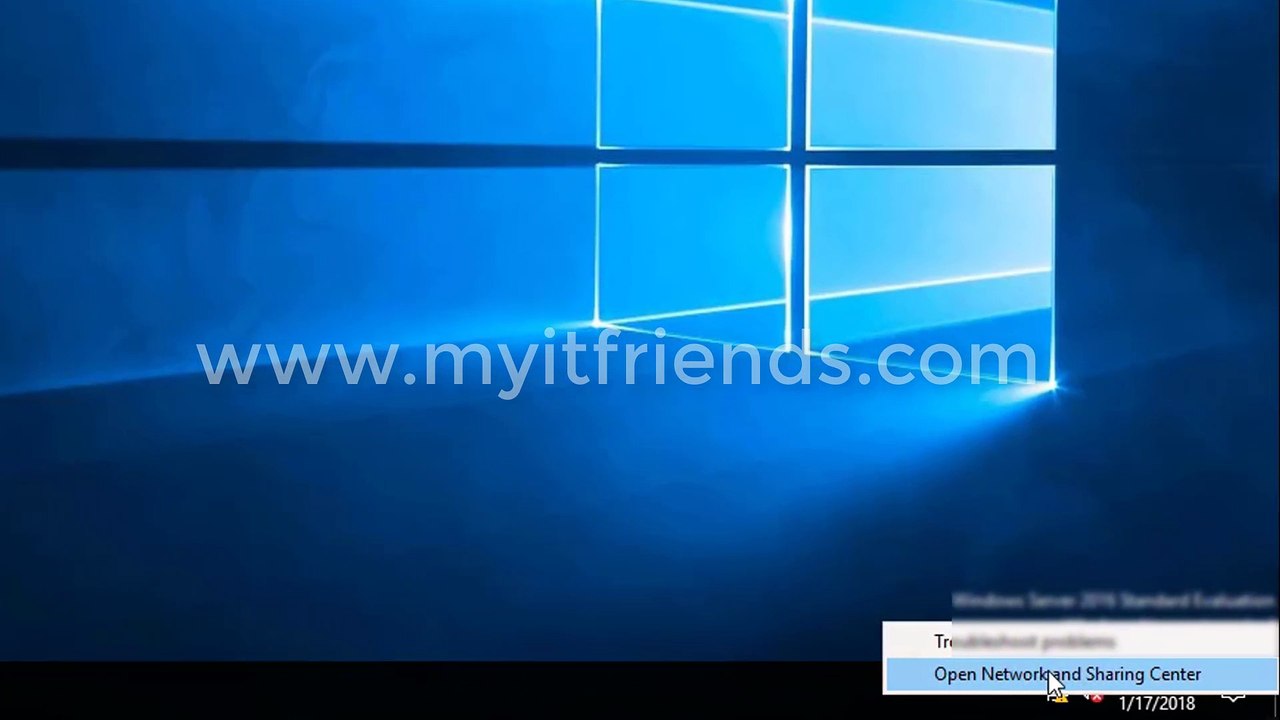 How to configure static ip on windows server 2016 ||  windows server 2012 tutorial for beginners.