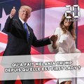 Qu'a fait Melania Trump depuis qu'elle est First Lady ?