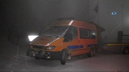 2 Bin Metre Yükseklikteki Radar Kulesinde Yaralanan Askere Karda Kurtarma Operasyonu