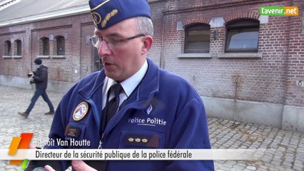 L'Avenir - Des policiers suisses en formation à la police à cheval de Bruxelles
