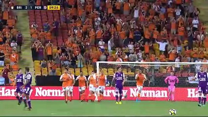 Brisbane Roar 3-2 Perth Glory - Full Highlights 18.01.2018