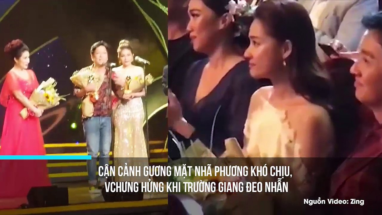 Nhã Phương đứng người khi được Trường Giang cầu hôn ngay trên sân khấu Mai Vàng