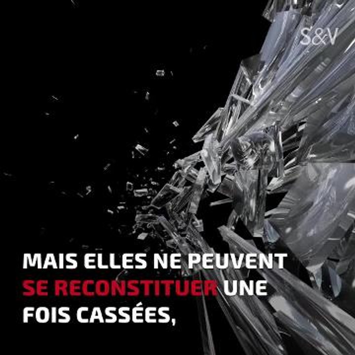 Ils ont mis au point un verre qui s'auto-répare