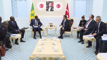 Zeybekci, Senegalli mevkidaşıyla görüştü - ANKARA