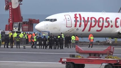 Havalimanı Uçuş Trafiğine Kapatıldı, Uçak İçin Kurtarma Operasyonu Başladı (4)