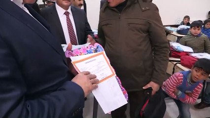 Fırat Kalkanı bölgesinde ilk karne heyecanı  (2) - AZEZ