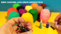 Many Play Doh Surprise Eggs Lalaloopsy Hello Kitty Thomas Mickey Cars 2