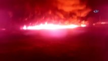 Rusya'da Petrol Boru Hattında Yangın