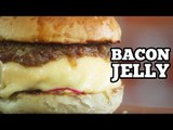 Bacon Jelly Burguer - Geleia de Bacon - Hamburguer Caseiro - Sanduba Insano