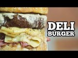 Deliburger - Hamburguer com Molho BBQ - Sanduba Insano
