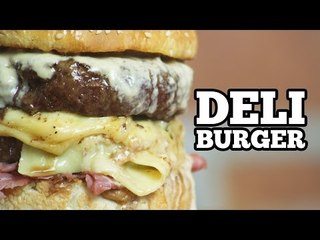 Deliburger - Hamburguer com Molho BBQ - Sanduba Insano