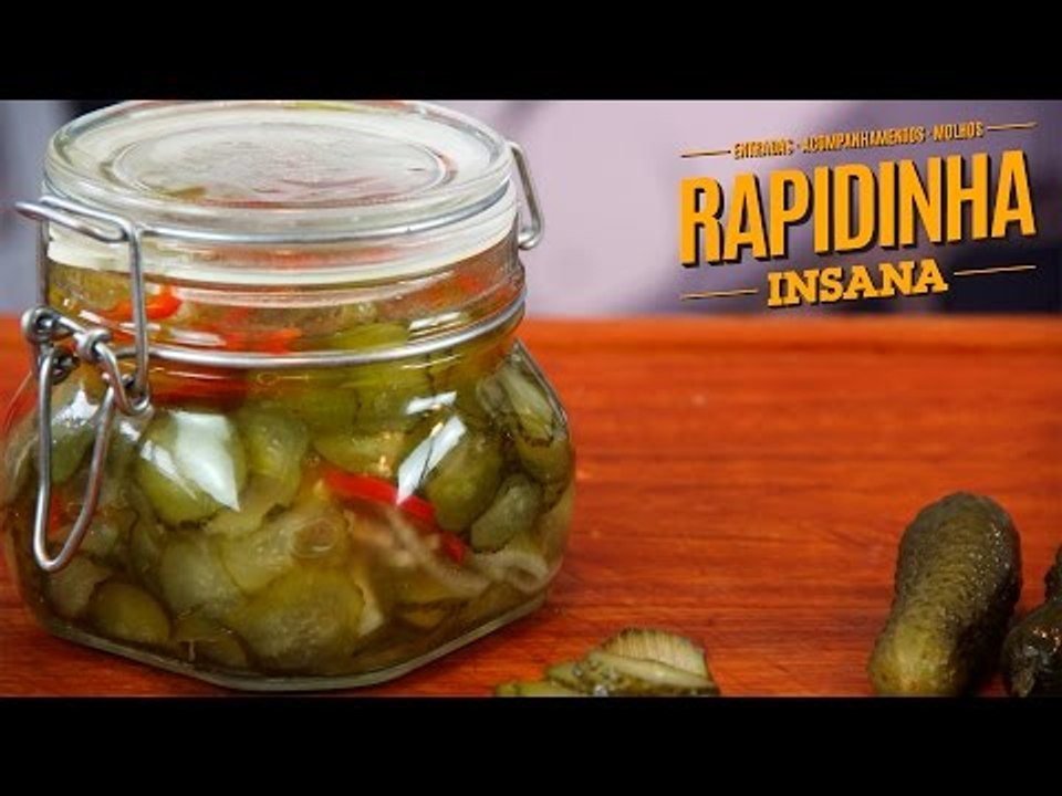Relish de Pepino - Como fazer relish de pepino - Relish de Pepino Agridoce