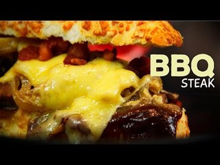 bife acebolado - bacon - cebola caramelizada - maionese caseira