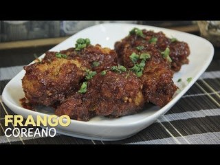 Frango Coreano Apimentado - Comidas de Buteco