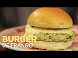 Como fazer Hambúrguer de Frango e Creme de Milho com Queijos - Sanduba Insano