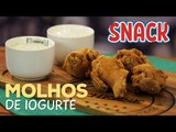 Molhos de Iogurte com Manjericão e Molho de Ervas - SNACK