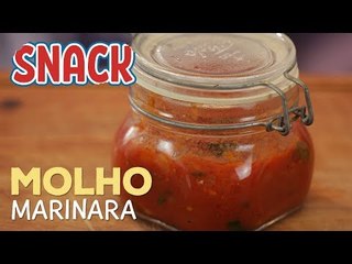 Receita de Molho Marinara - SNACK