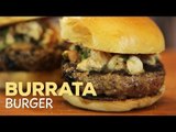 Hambúrguer Caseiro com Burrata e Cogumelos ft. Web à Milanesa - Sanduba Insano
