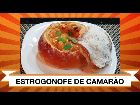 Receita de Estrogonofe de Camarão - Estrogonofe Fácil