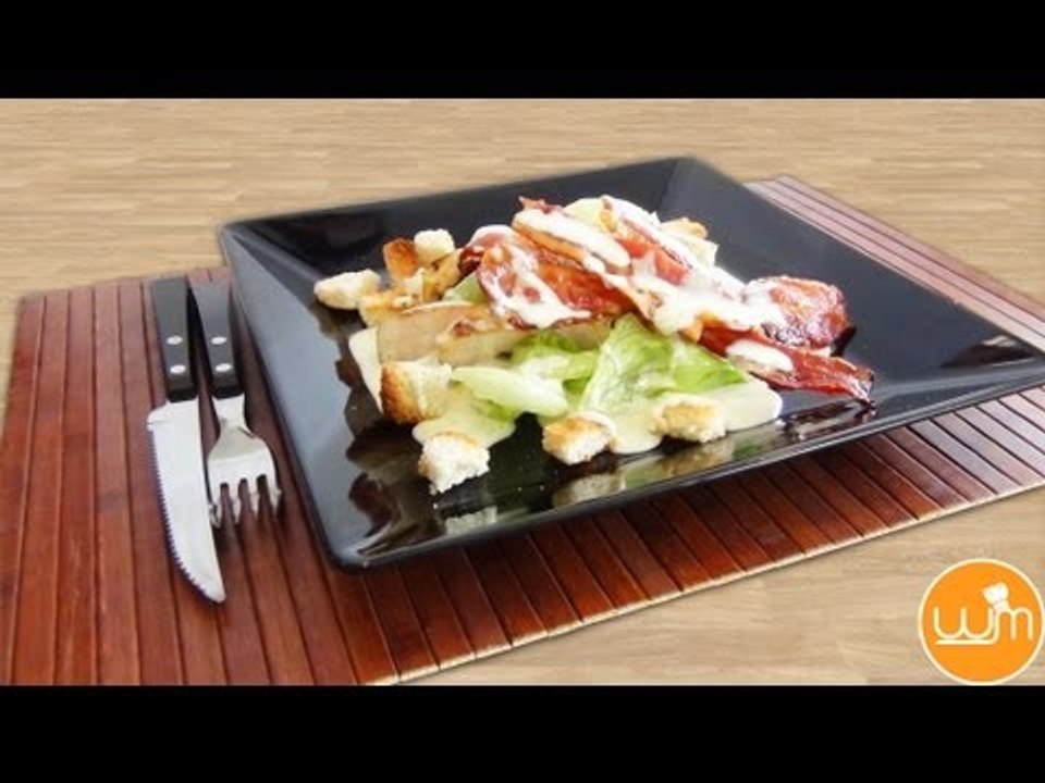 Receita de Salada Caesar - Web à Milanesa