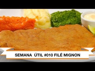 Semana Útil #010 Filé Mignon à Milanesa - Web à Milanesa